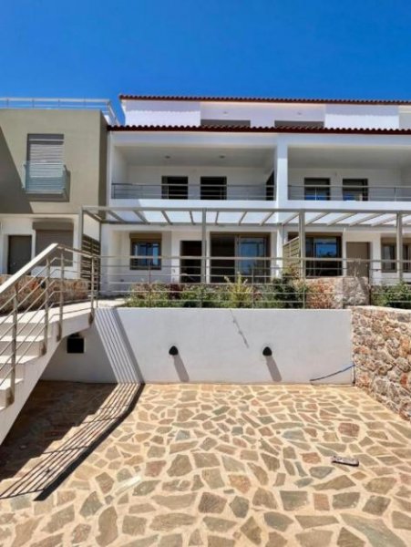 Ammoudara bei Agios Nikolaos MIT VIDEO: Kreta, Ammoudara: Reihenhaus mit Meerblick bei Agios Nikolaos zu verkaufen Haus kaufen